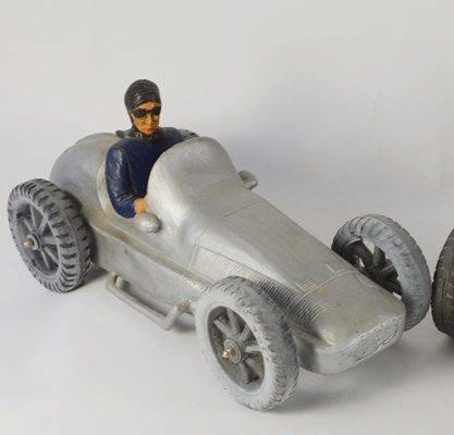 Two Race Car and Driver Room Decorations