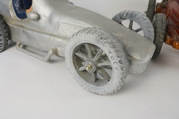 Two Race Car and Driver Room Decorations