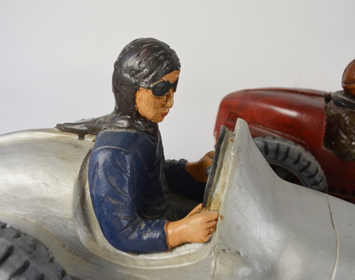 Two Race Car and Driver Room Decorations