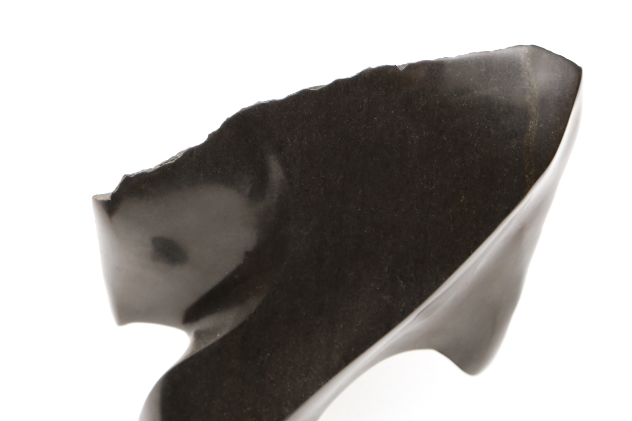 Peter Swisa Large Floral Shona Stone Sculpture