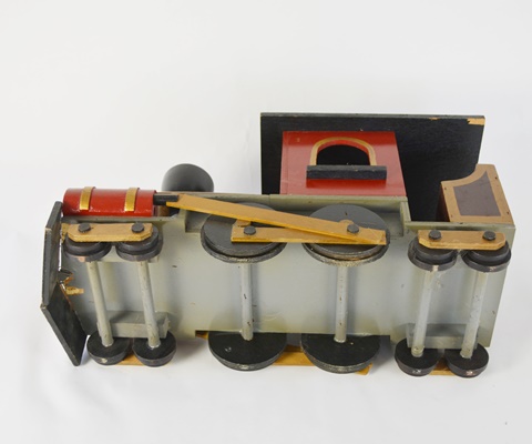 Decorative Wood Locomotive