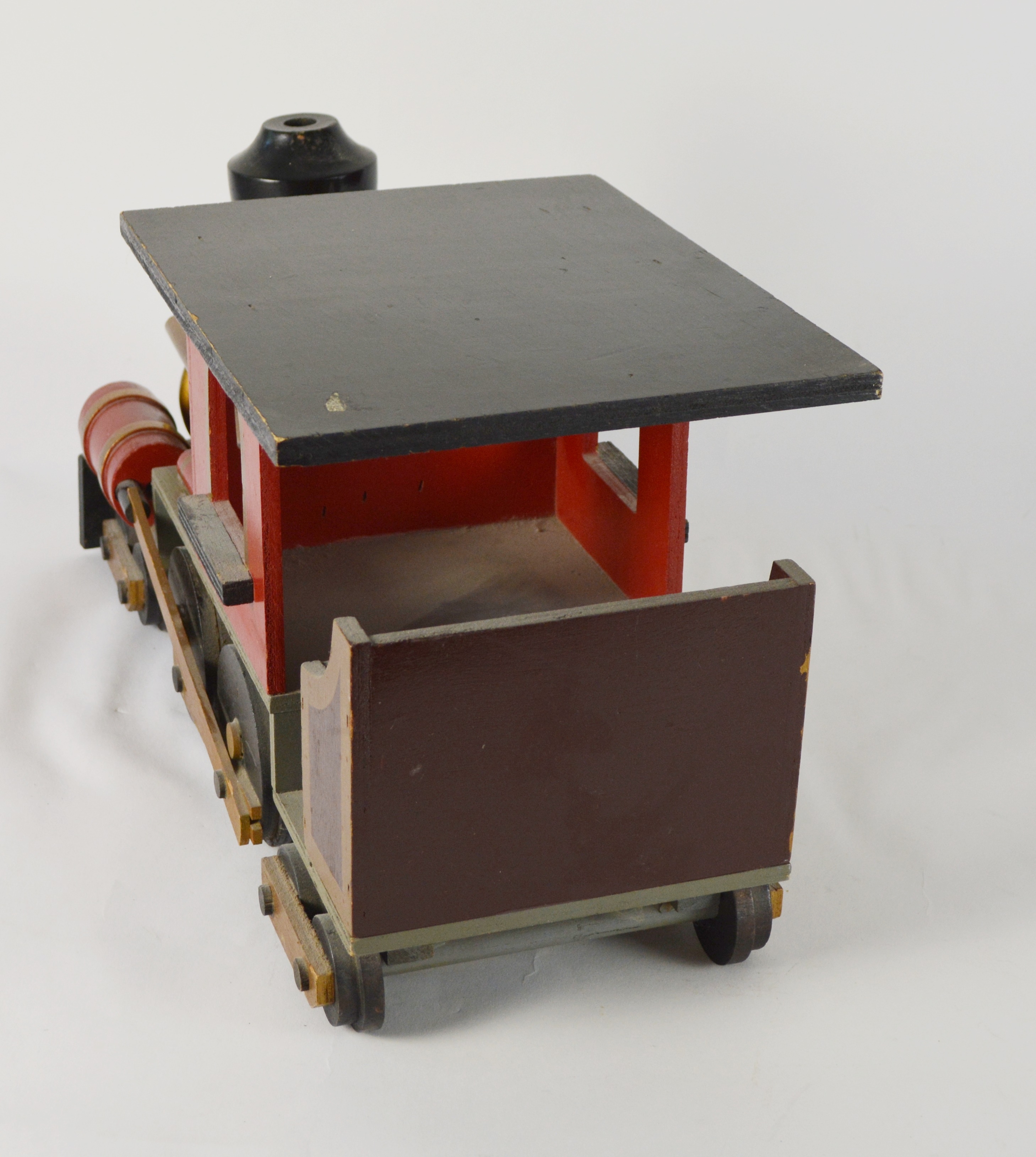 Decorative Wood Locomotive