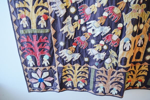 Handmade Hanging Folk Art Textile