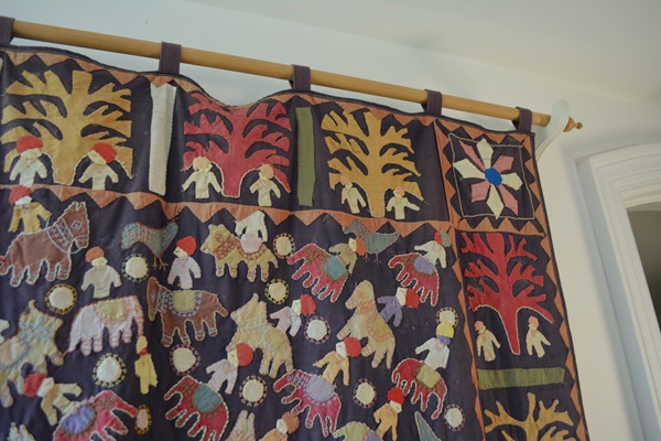 Handmade Hanging Folk Art Textile