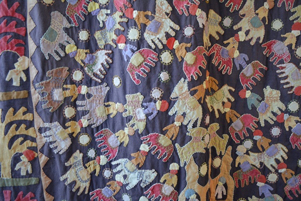 Handmade Hanging Folk Art Textile