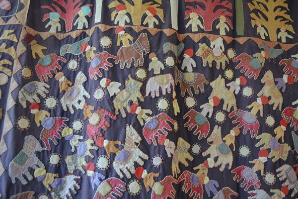 Handmade Hanging Folk Art Textile