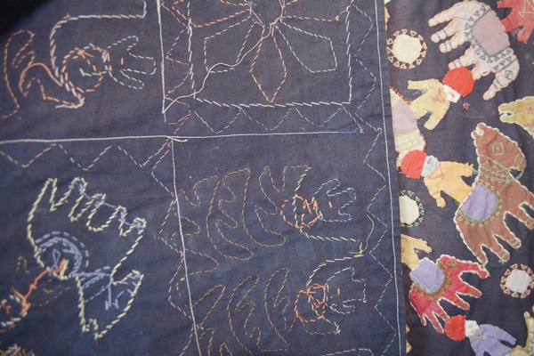 Handmade Hanging Folk Art Textile