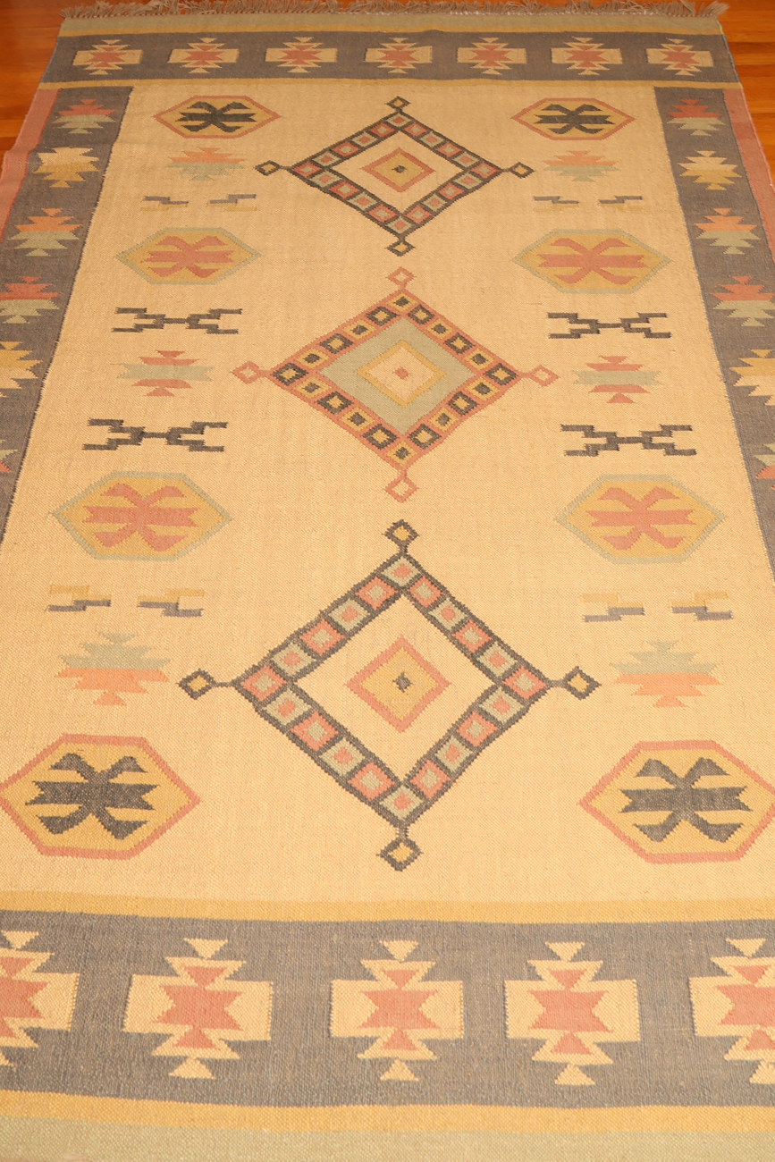 Handwoven Southwestern Style Area Rug