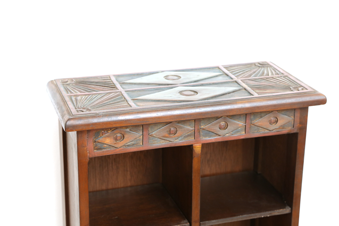 Hand Painted Shelving Unit