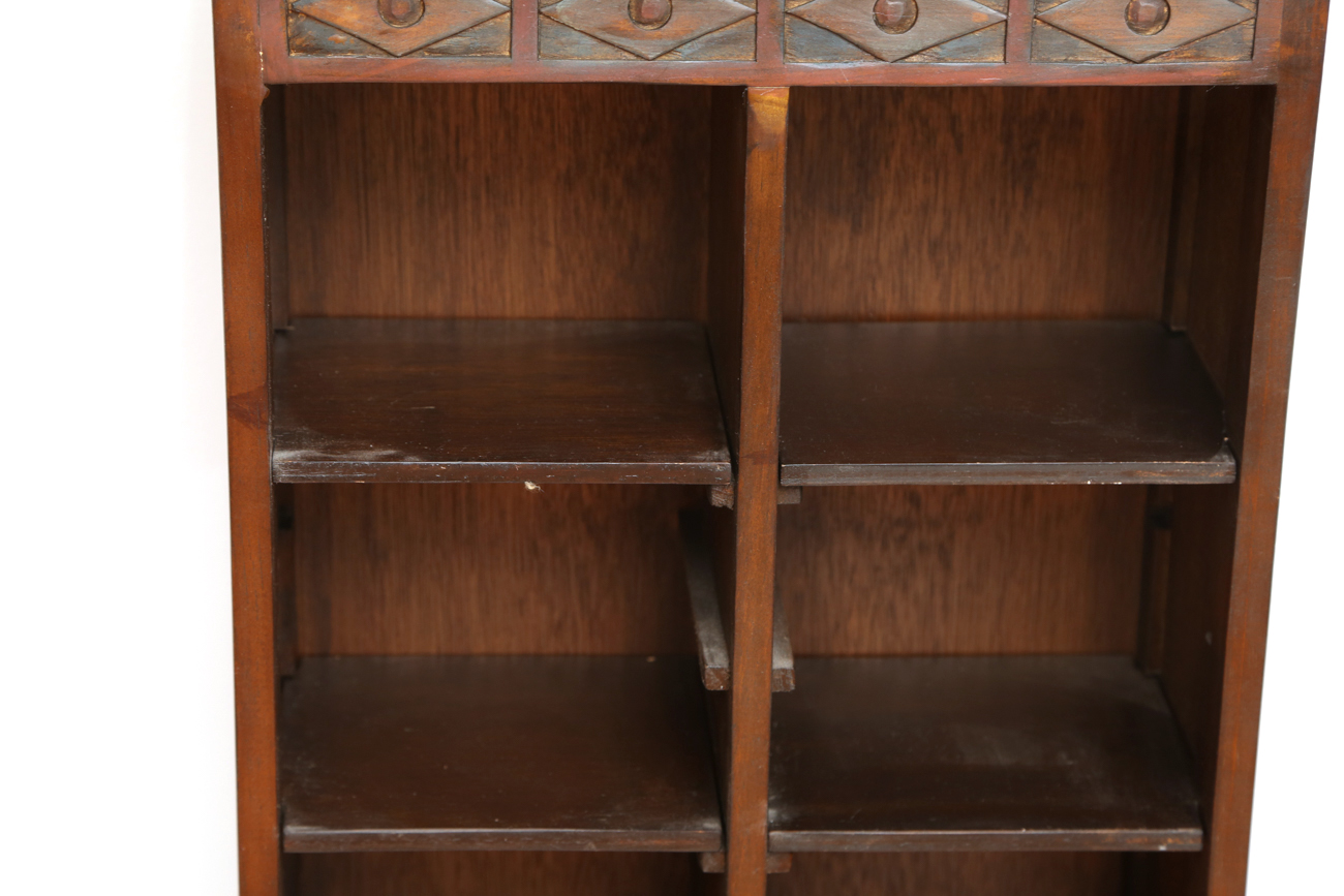 Hand Painted Shelving Unit