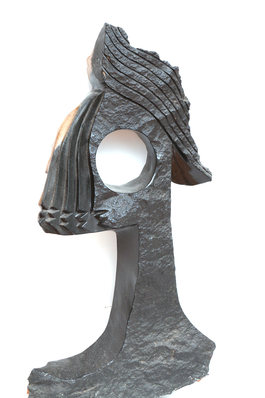 Witness Bonjisi Large Shona Stone Sculpture