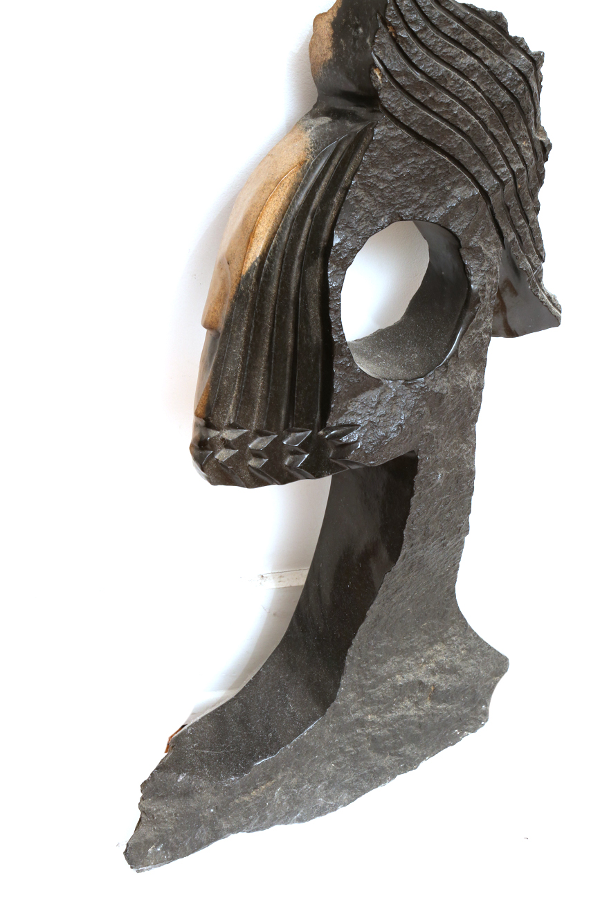 Witness Bonjisi Large Shona Stone Sculpture