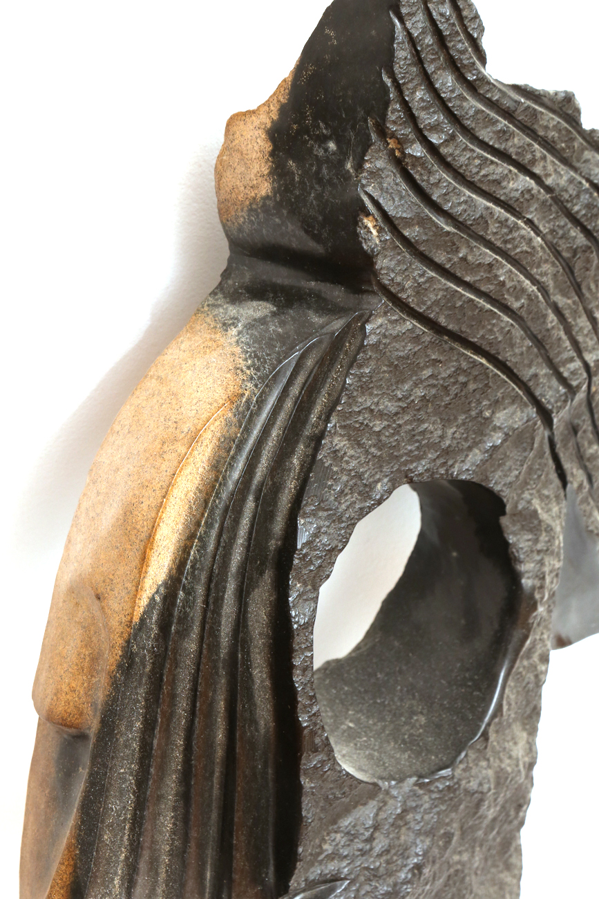 Witness Bonjisi Large Shona Stone Sculpture