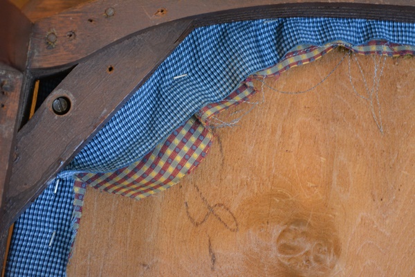 Antique Hepplewhite Style Shield Back Armchair