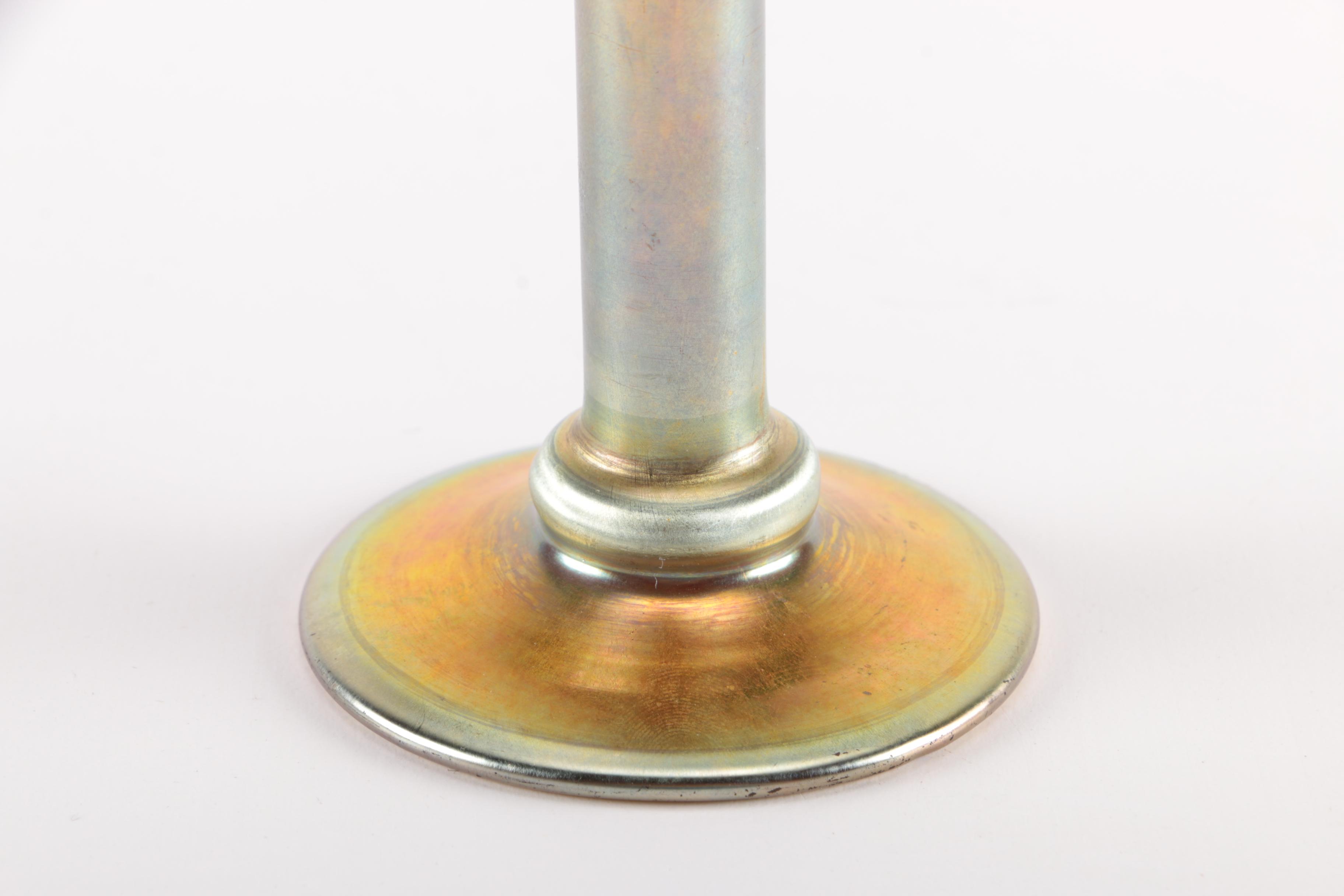 Steuben Aurene Bud Vase