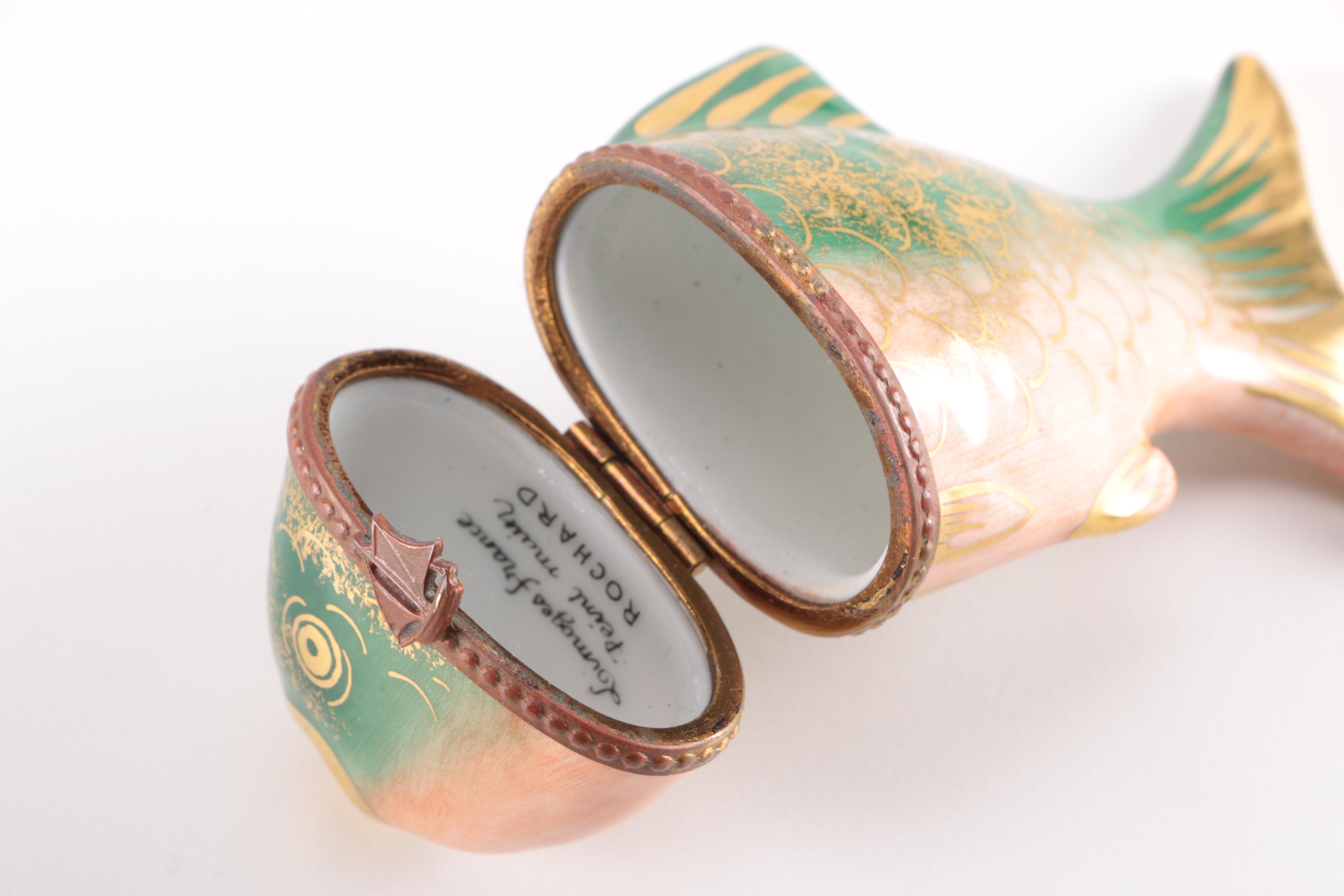 Animal Themed Limoges Boxes