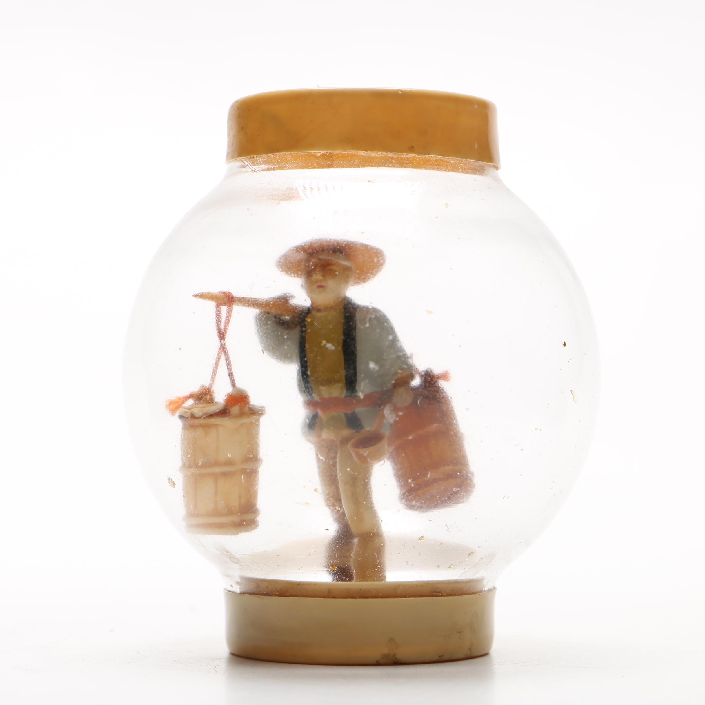 Japanese Figurines in Jars