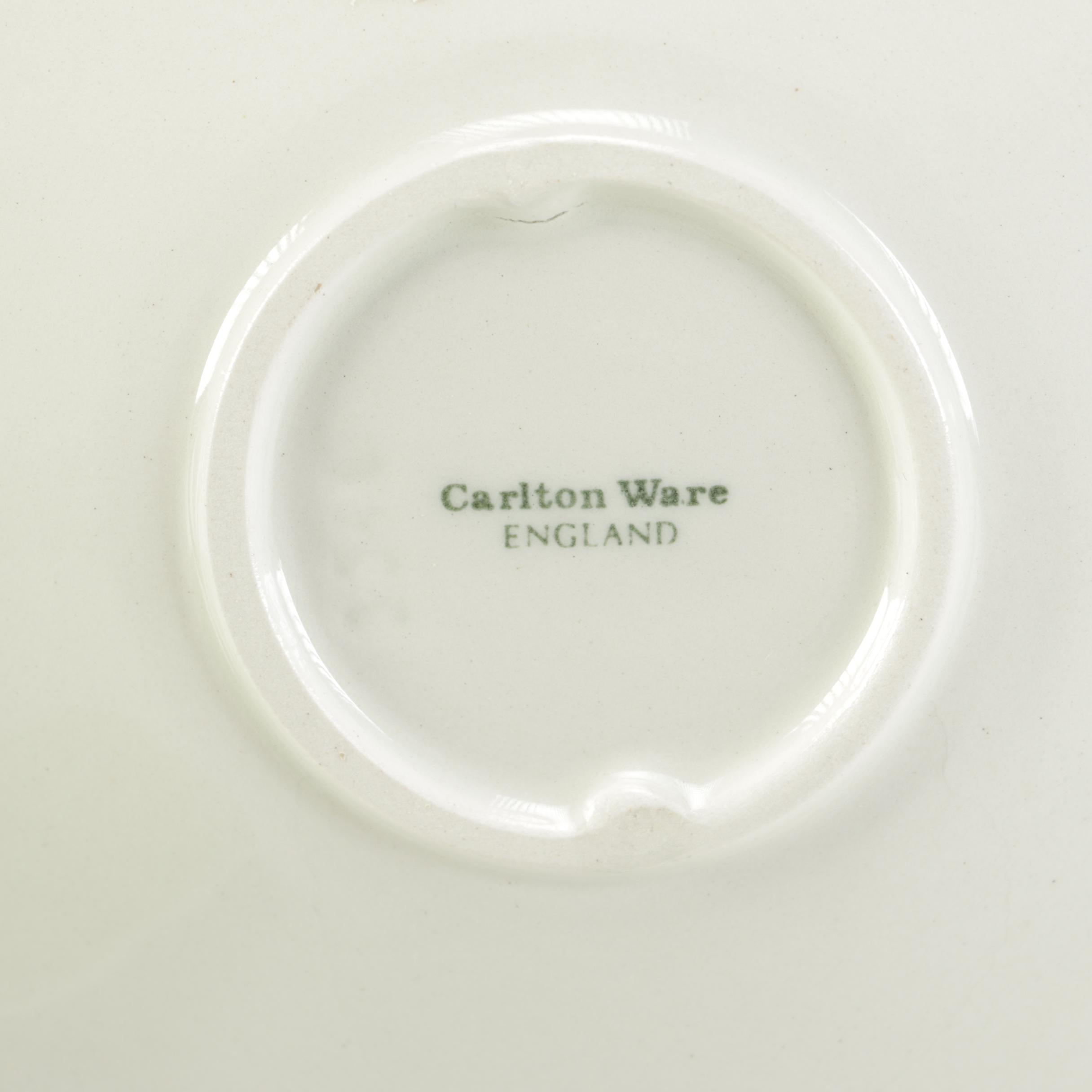 Fruit Motif Glasses and Plates Including Bareuther