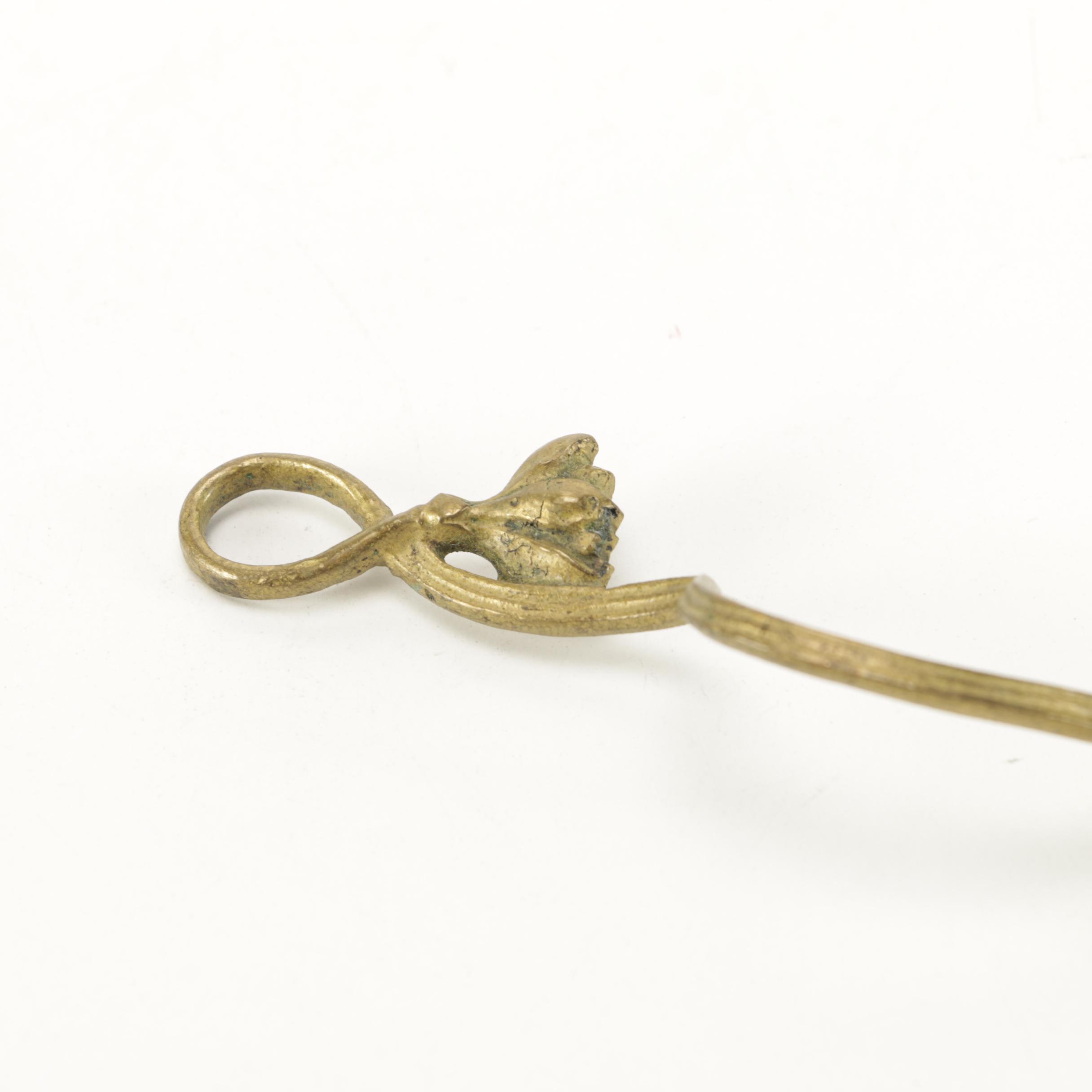 Mother of Pearl and Metal Spoon