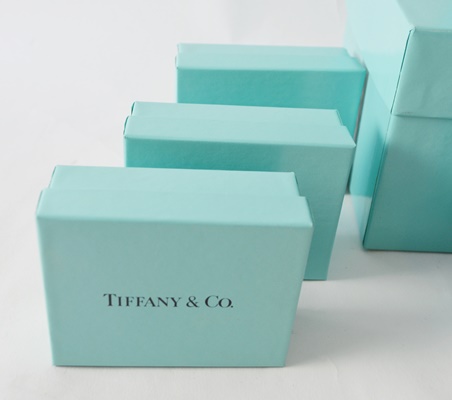 Collection of Tiffany and Co. Jewelry Boxes