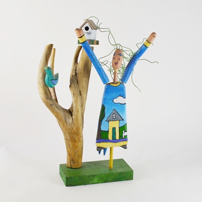 Sticks Wood Sculpture