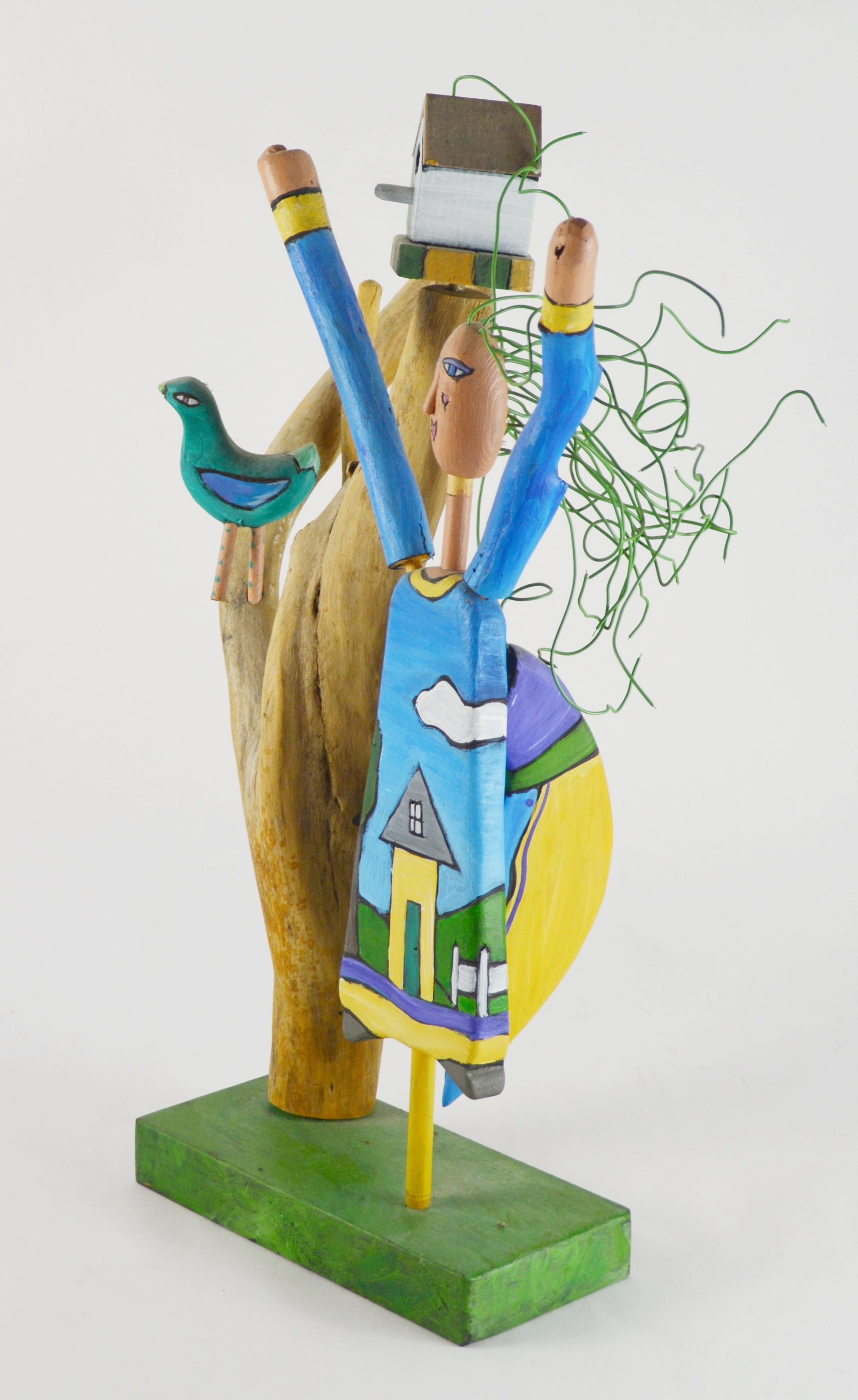 Sticks Wood Sculpture