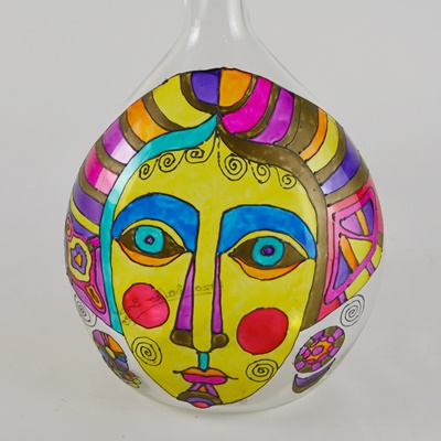 Pezo Salko Braco Signed Art Glass Vase