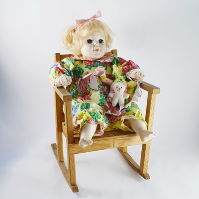 Happy Holly Loving Legacy Doll and Rocking Chair