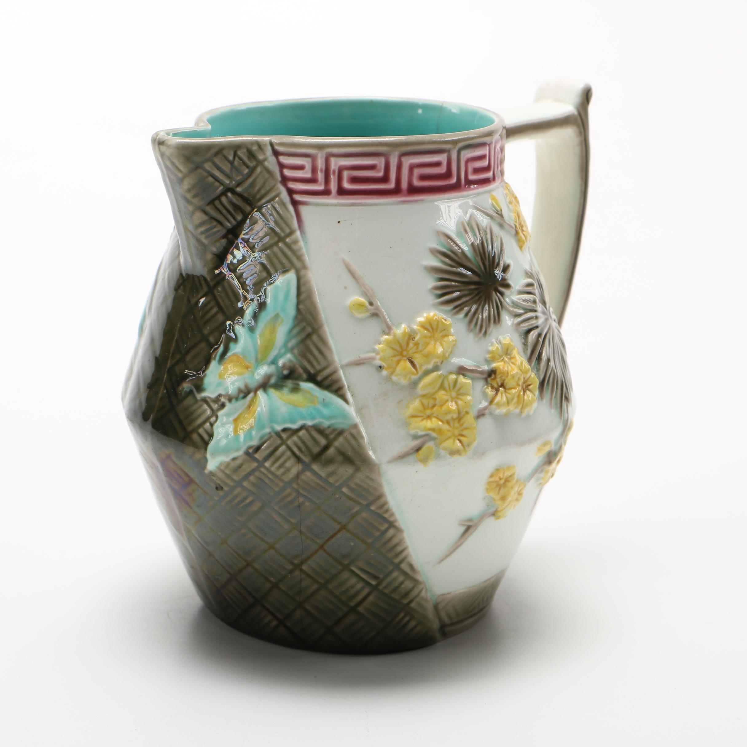 Wedgwood Majolica Pitcher