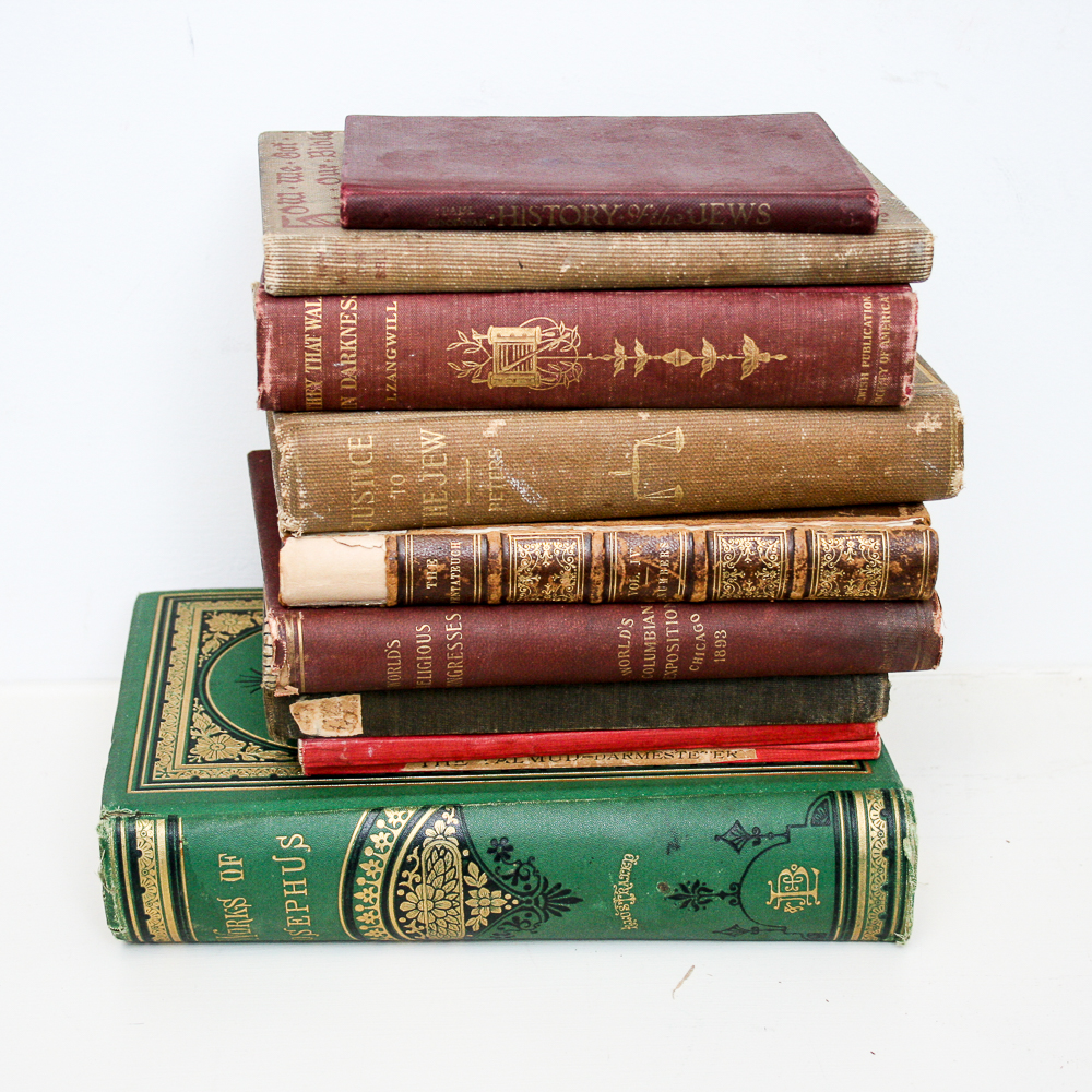 Vintage Judaica Book Collection