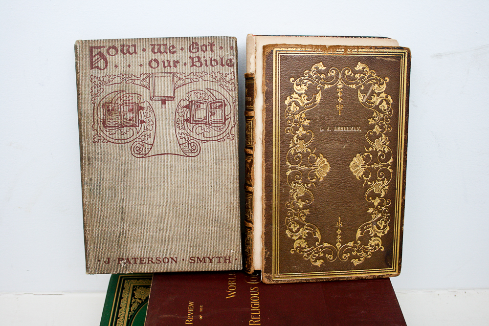 Vintage Judaica Book Collection