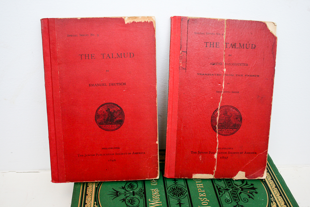 Vintage Judaica Book Collection