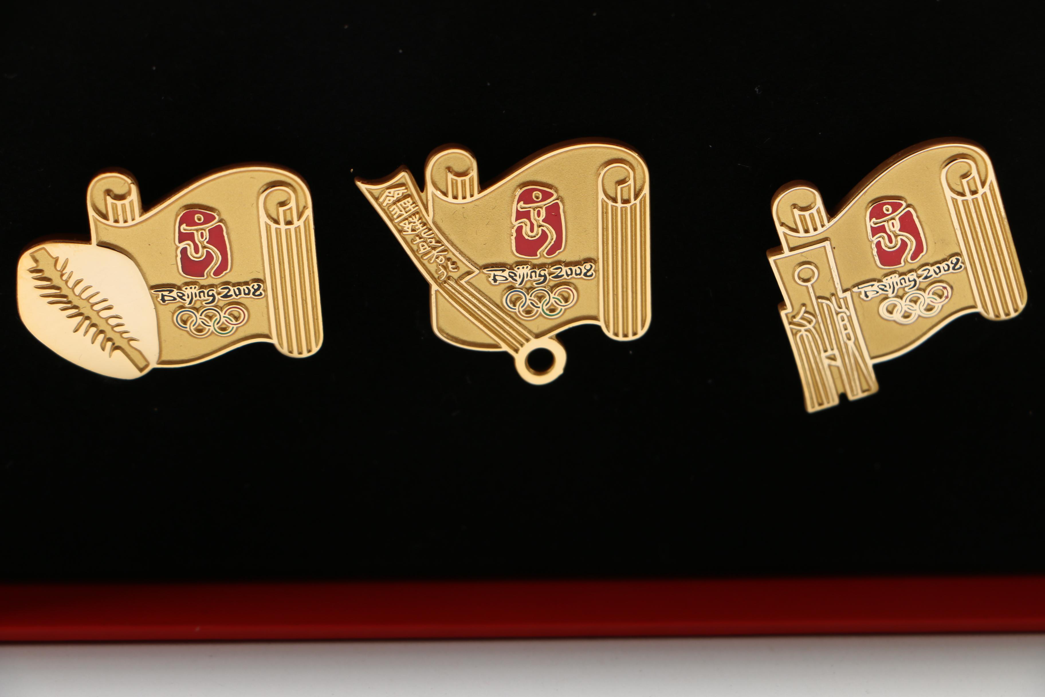 Collectible Beijing 2008 Olympics Pins and Medallions
