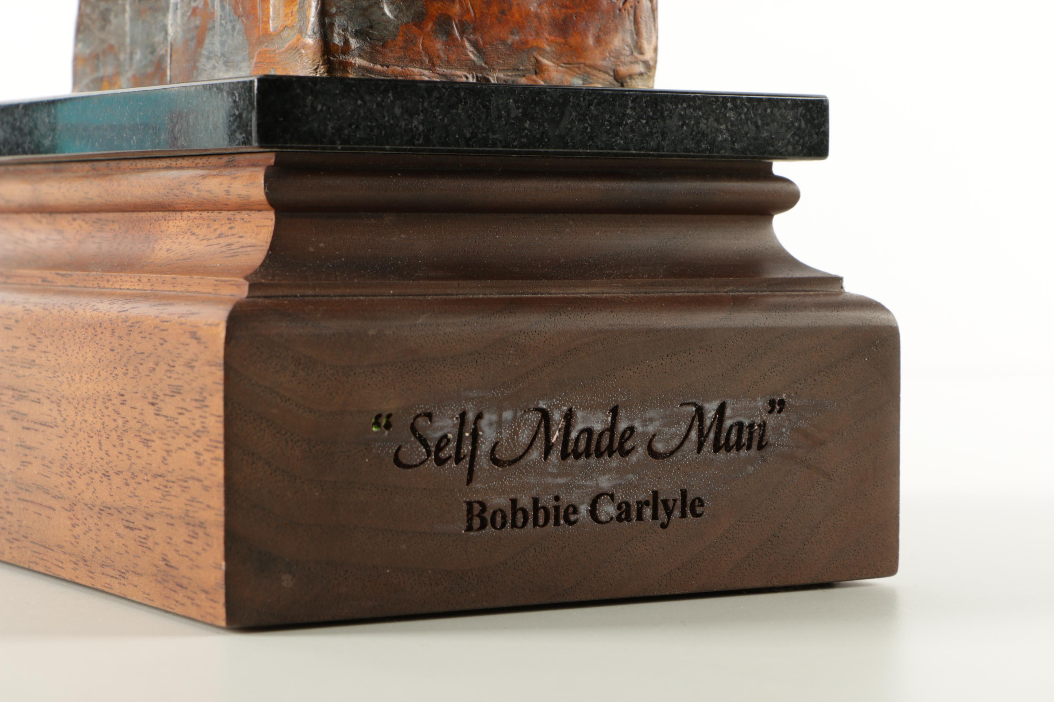 Bobbie Carlyle Limited Edition Bronze Sculpture "Self Made Man"
