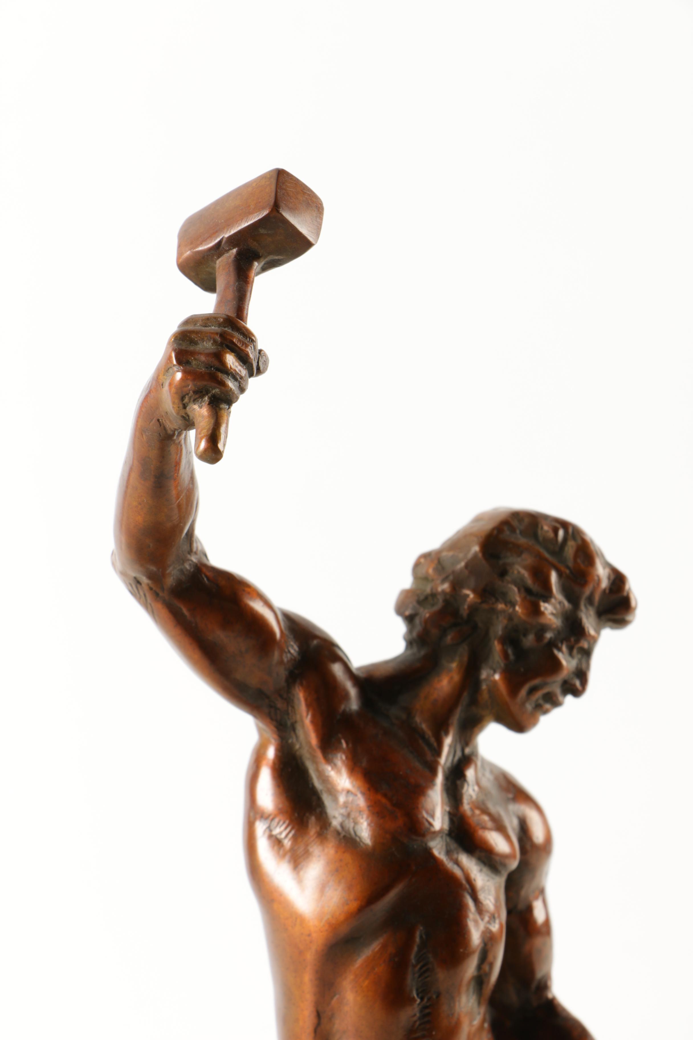 Bobbie Carlyle Limited Edition Bronze Sculpture "Self Made Man"