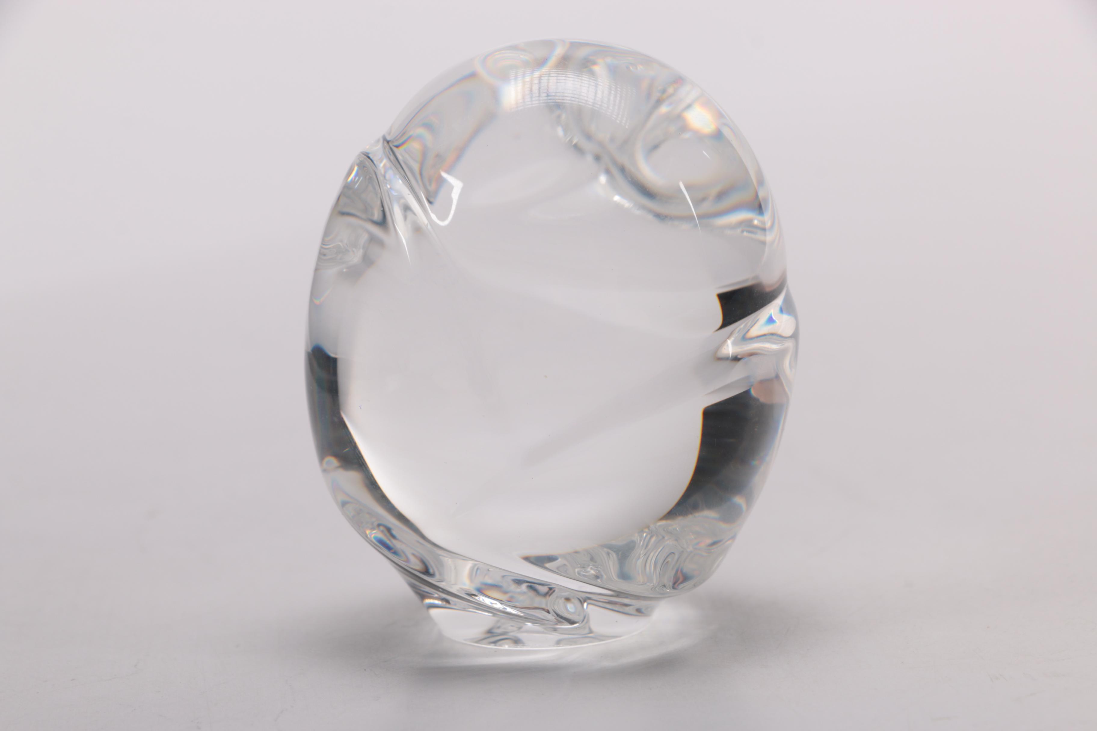 Steuben Crystal Owl Figurine