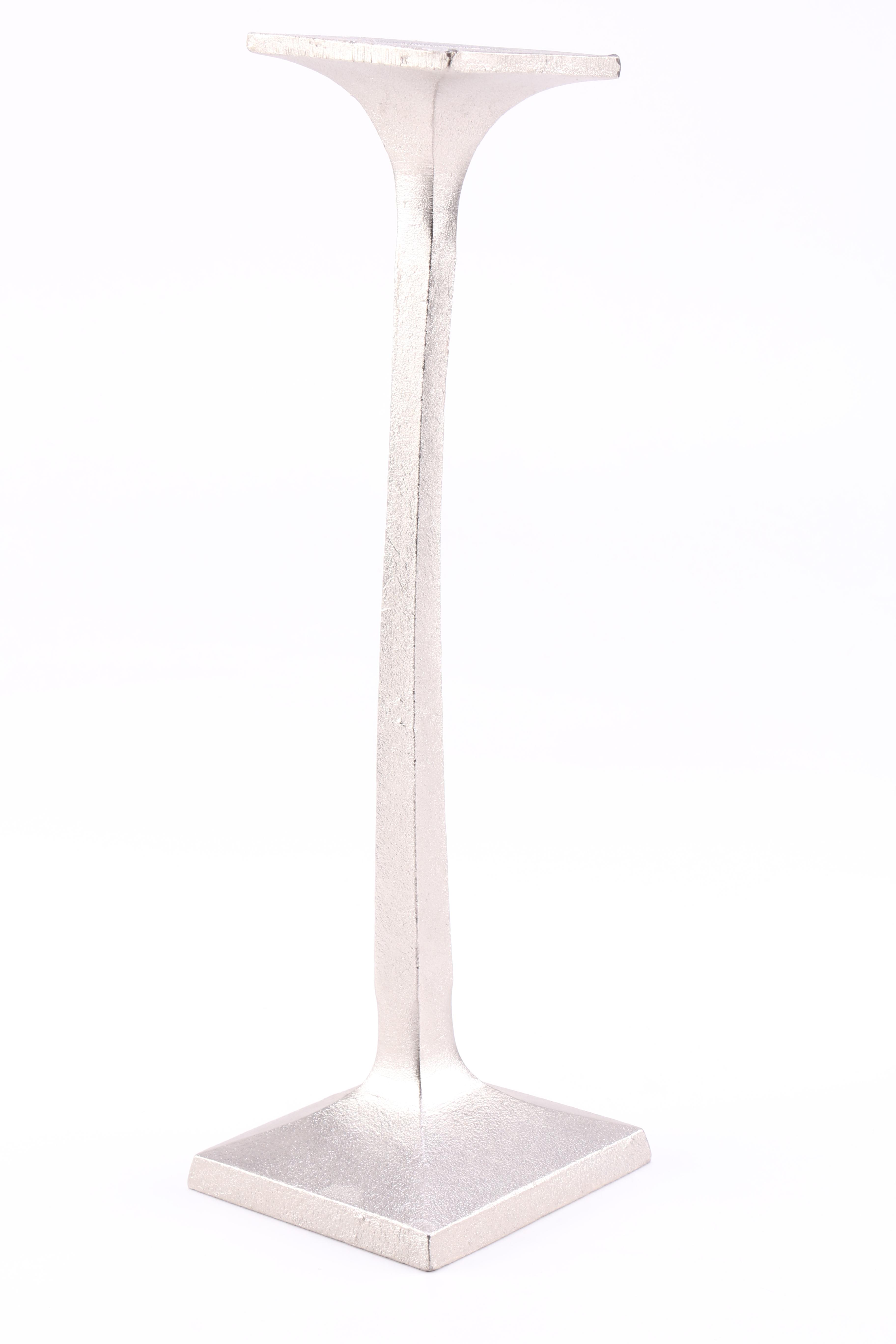 Donna Karan for Lenox "Burnished Metal" Candlestick and Nambé Candle Holder