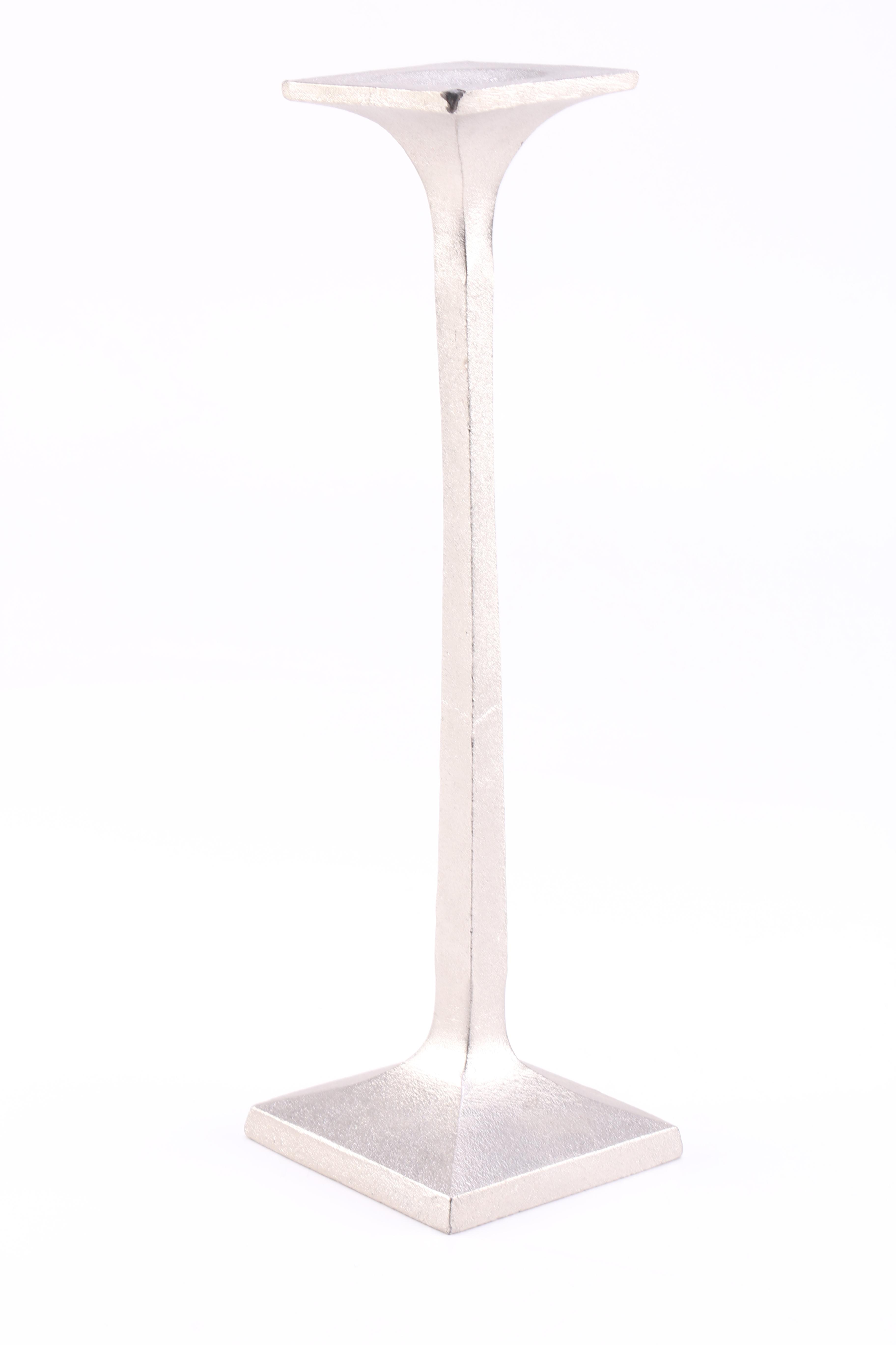 Donna Karan for Lenox "Burnished Metal" Candlestick and Nambé Candle Holder