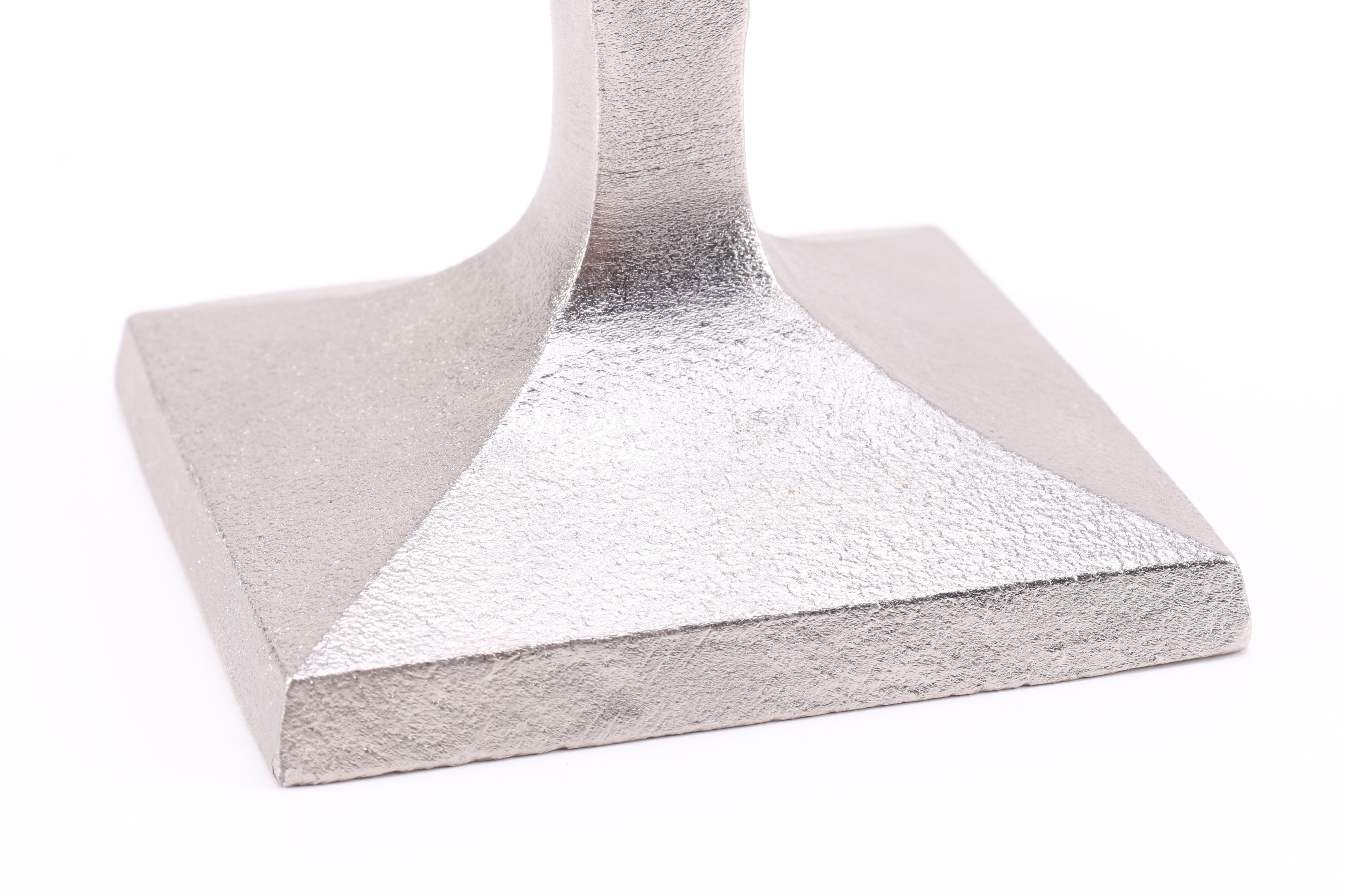 Donna Karan for Lenox "Burnished Metal" Candlestick and Nambé Candle Holder