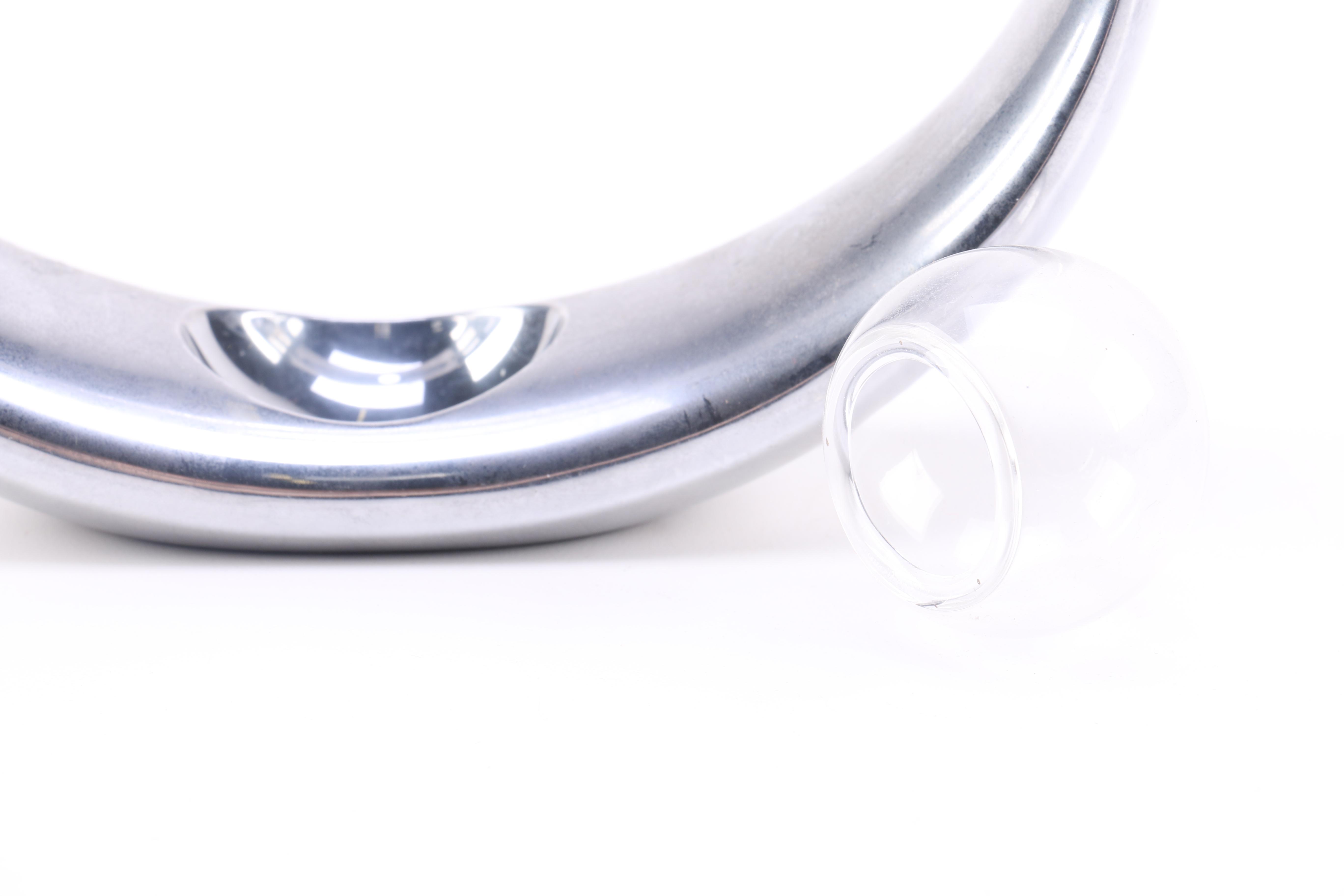 Donna Karan for Lenox "Burnished Metal" Candlestick and Nambé Candle Holder