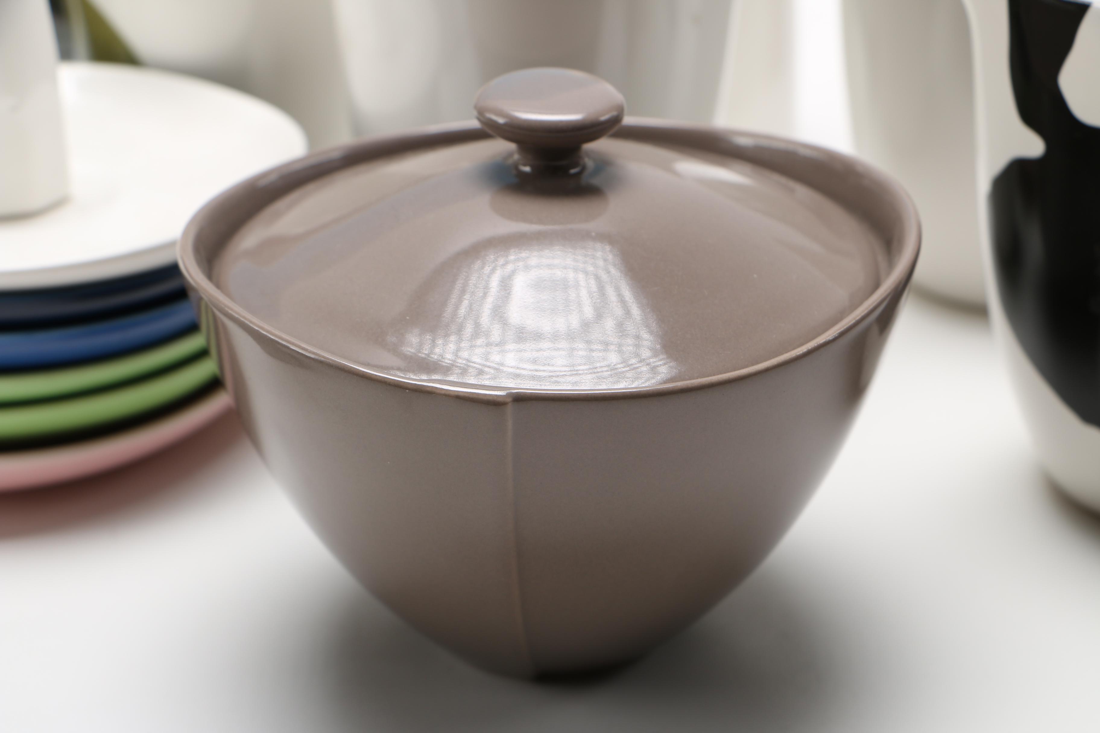 Diane Von Furstenberg Ceramic Containers and Teacups