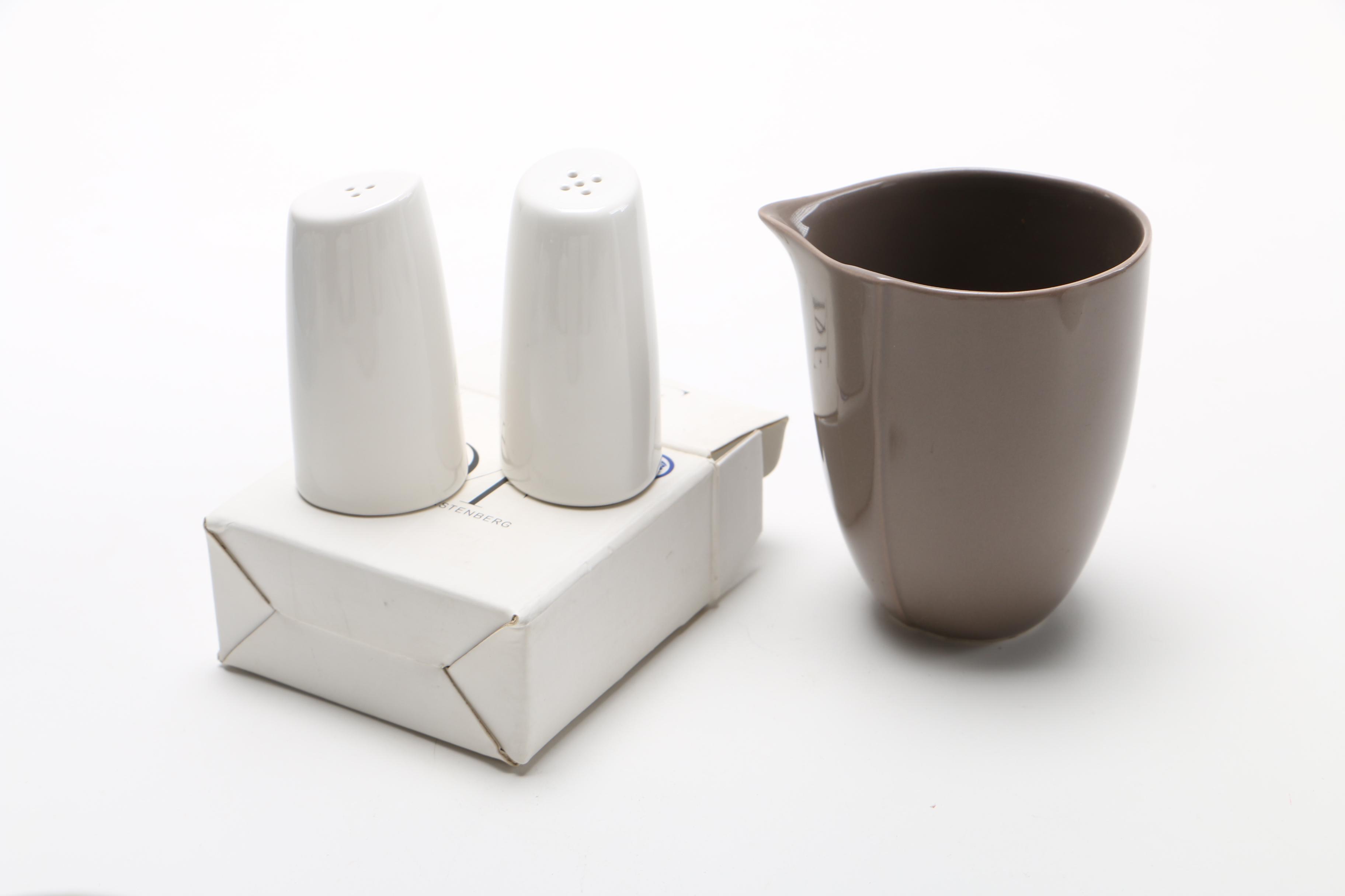 Diane Von Furstenberg Ceramic Containers and Teacups