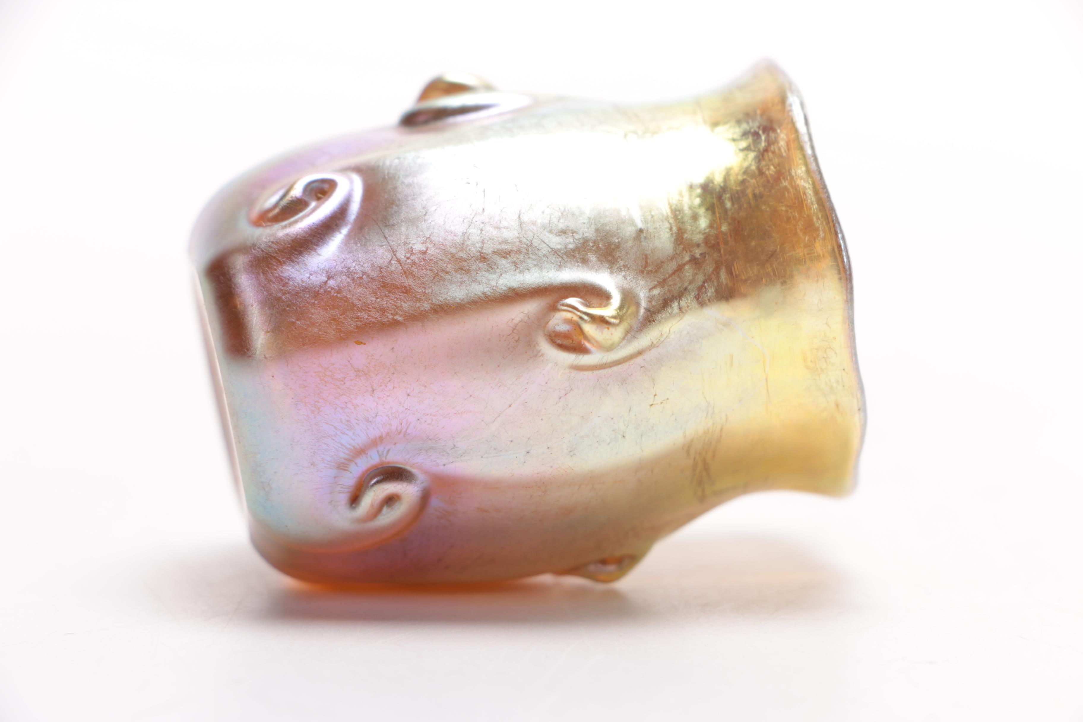 Louis Comfort Tiffany Favrile Glass Bud Vase