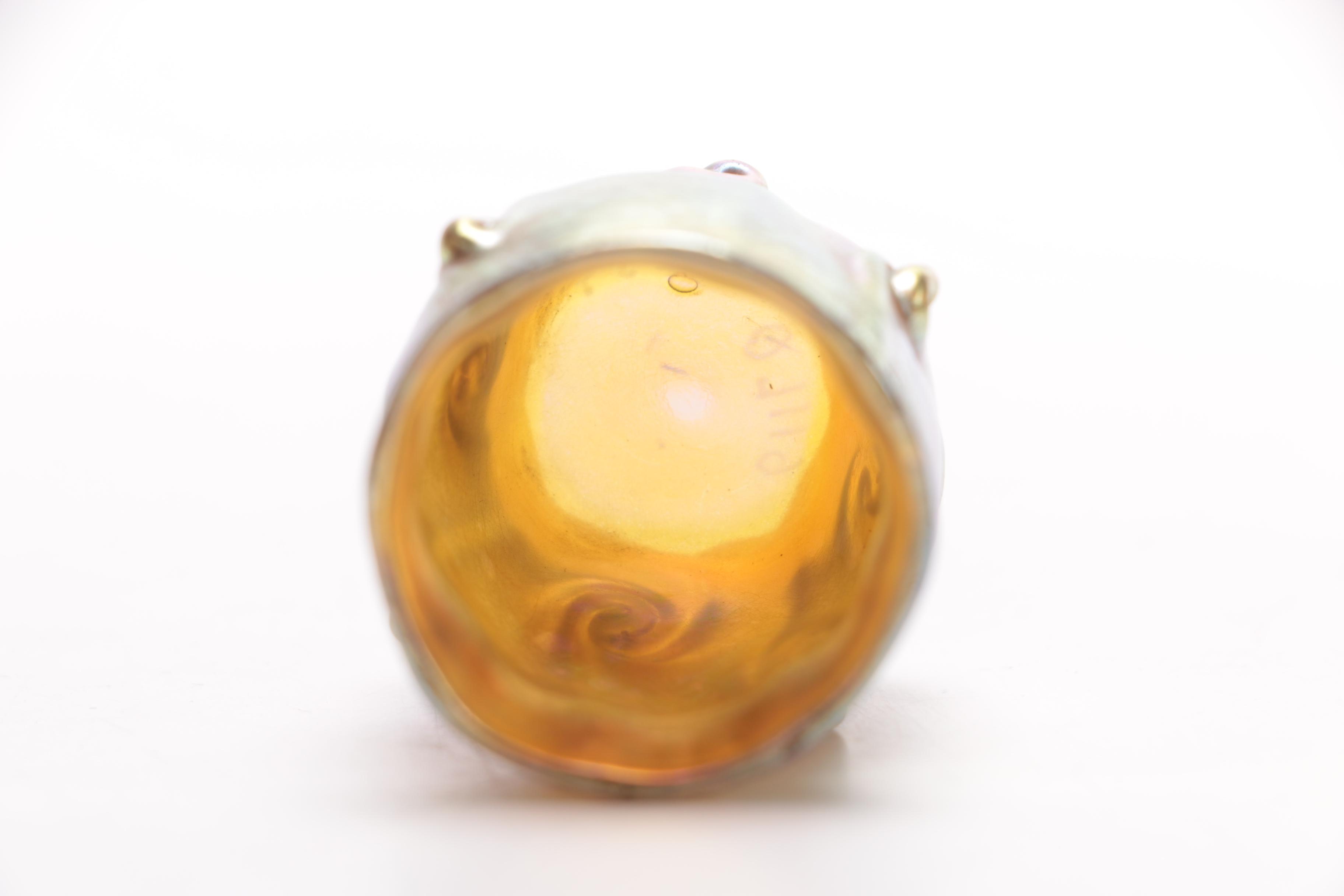 Louis Comfort Tiffany Favrile Glass Bud Vase