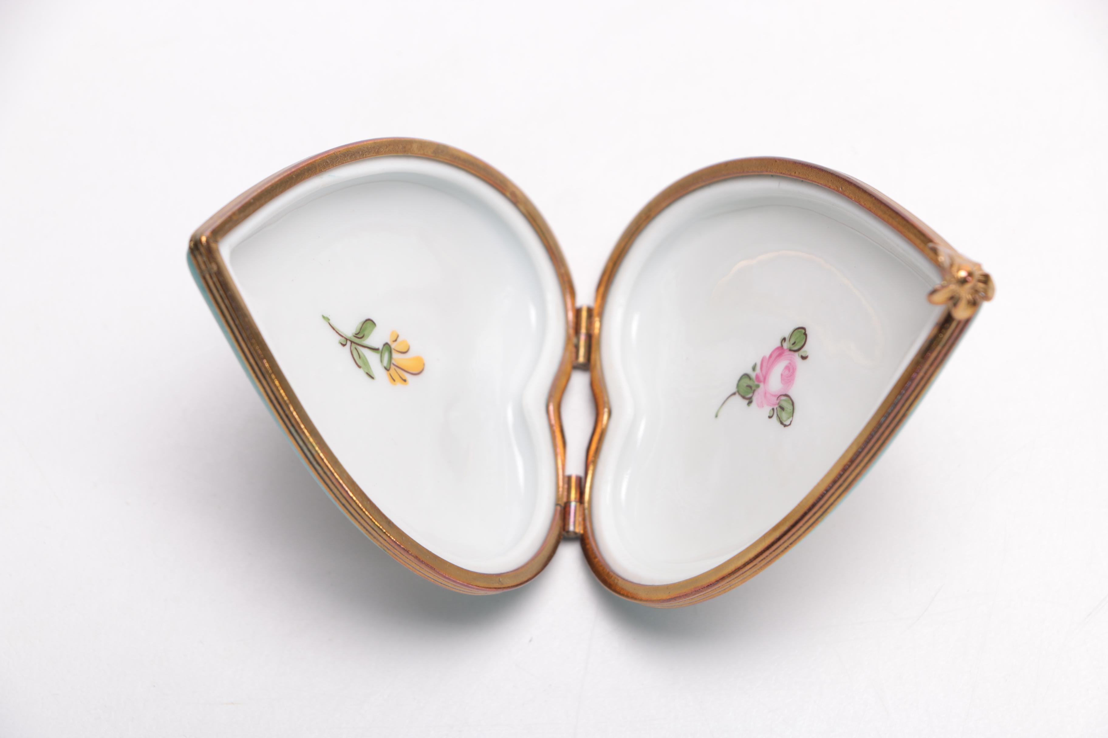 Collection of Limoges Trinket Boxes