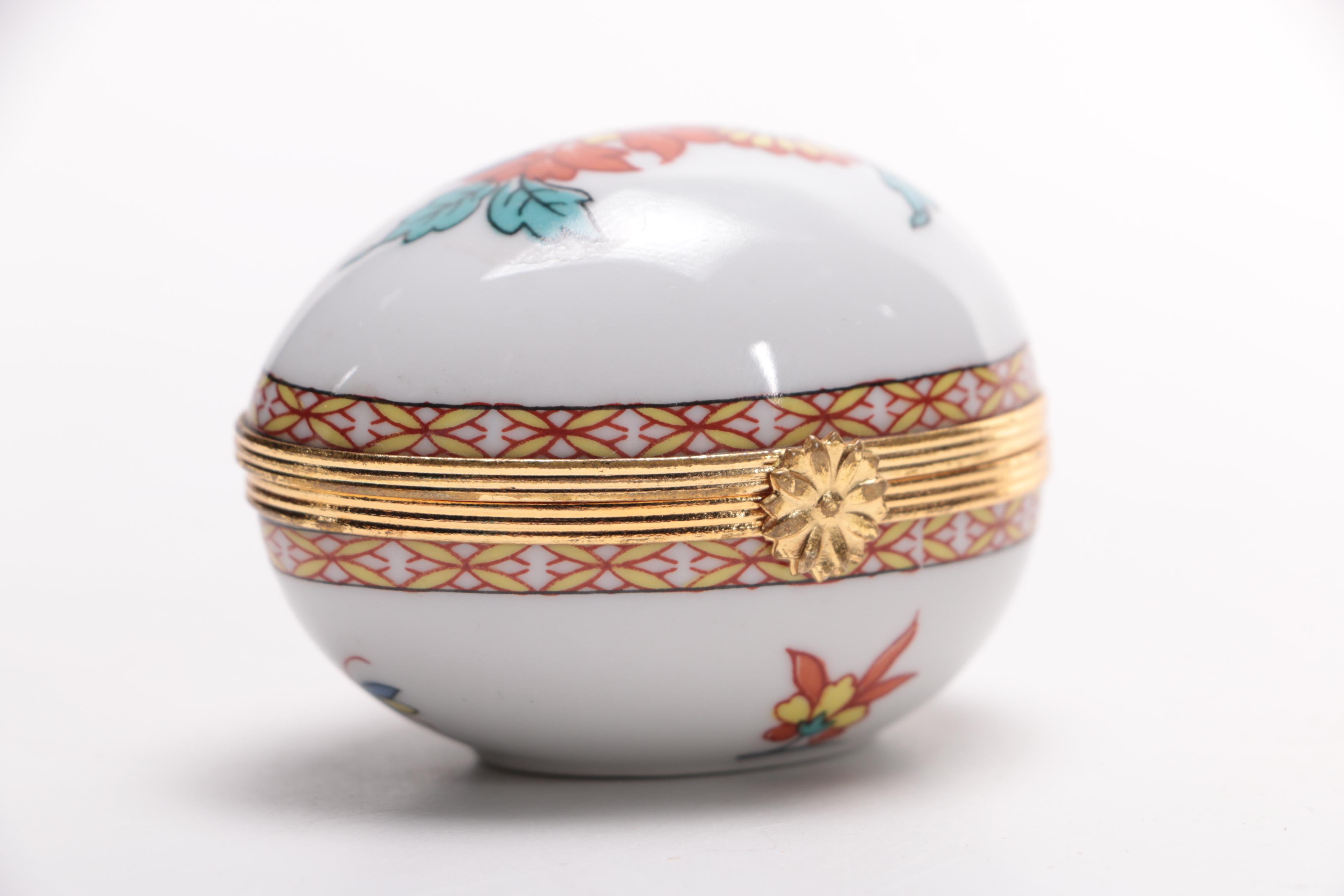 Collection of Limoges Trinket Boxes