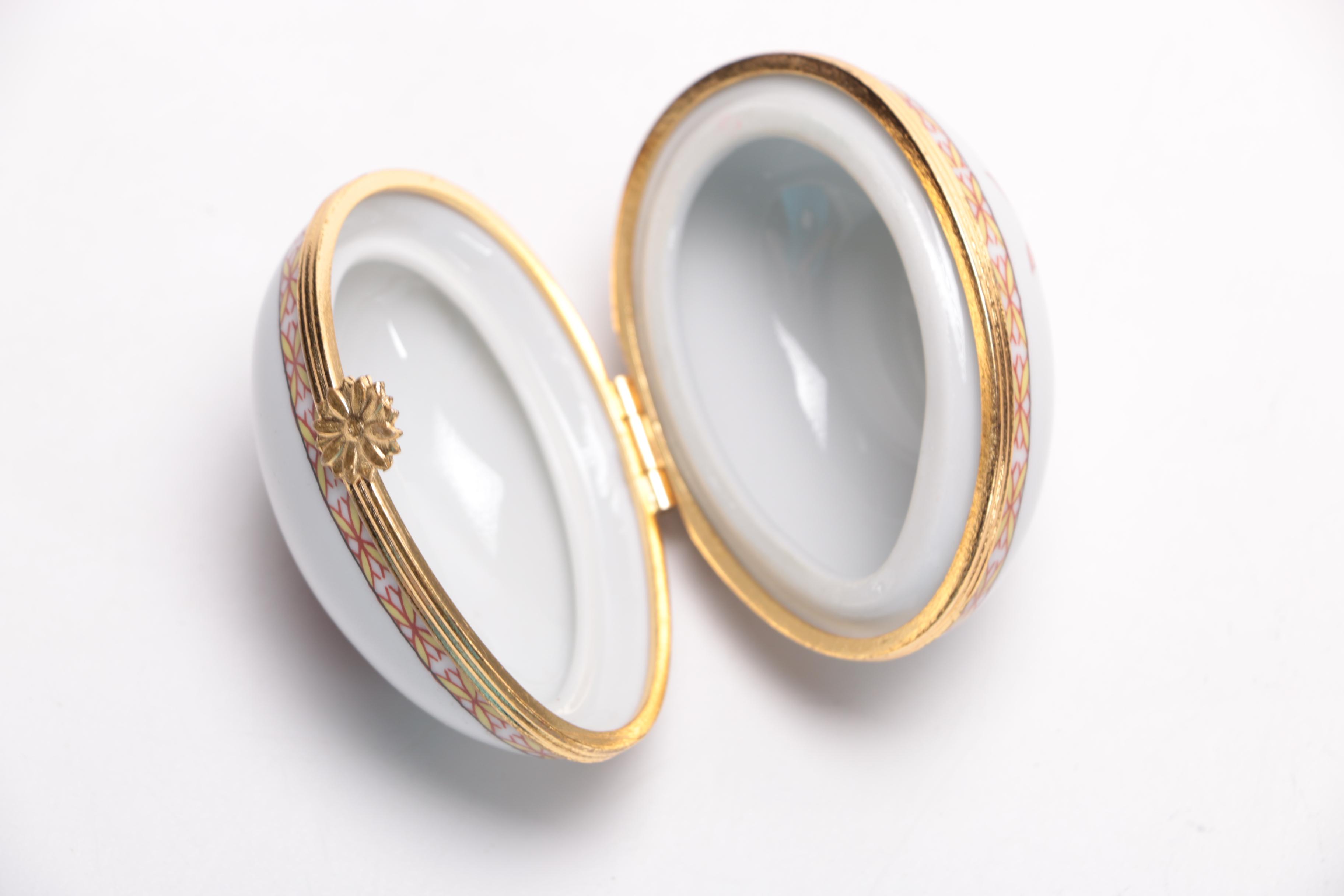 Collection of Limoges Trinket Boxes