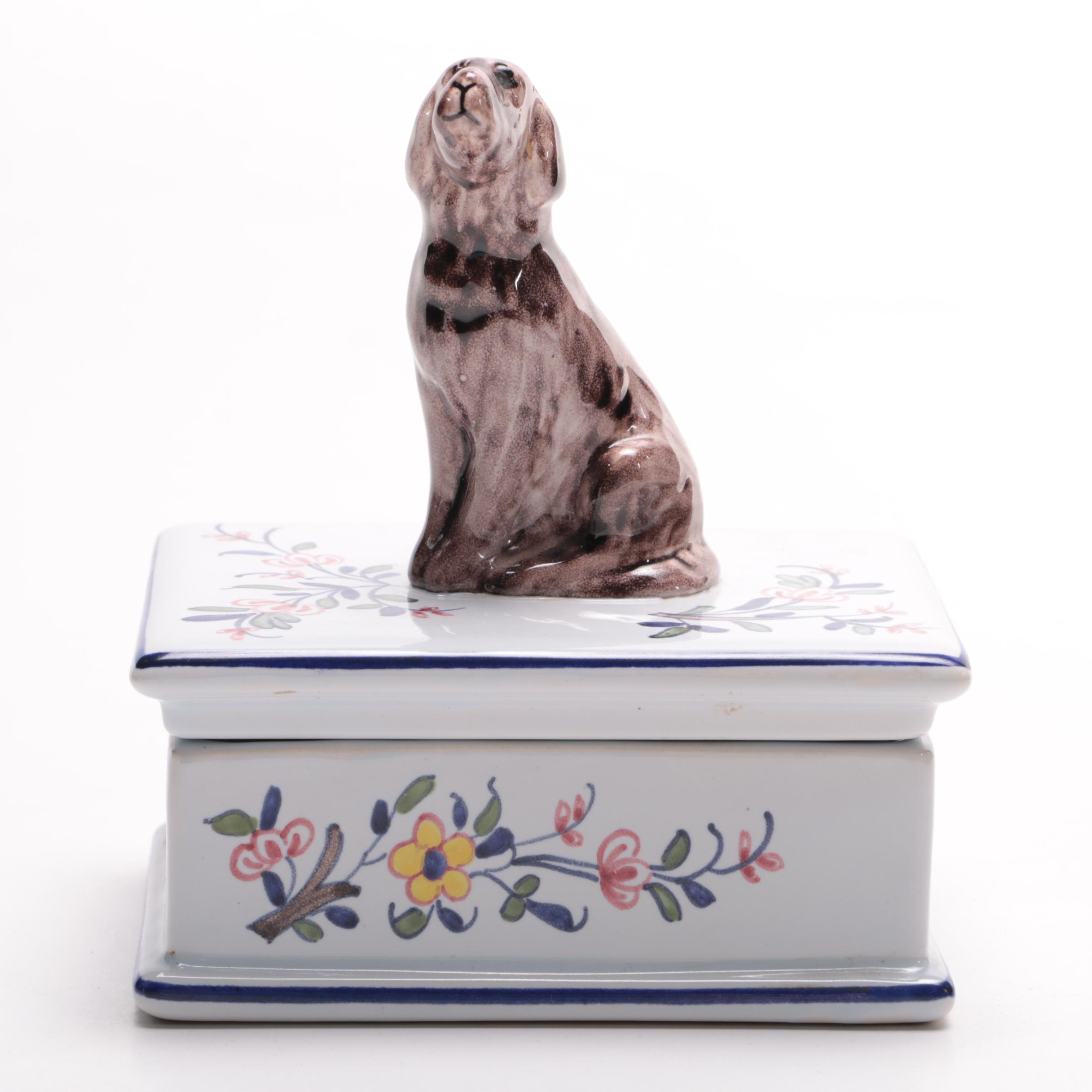 Tiffany & Co. Hand Painted Box