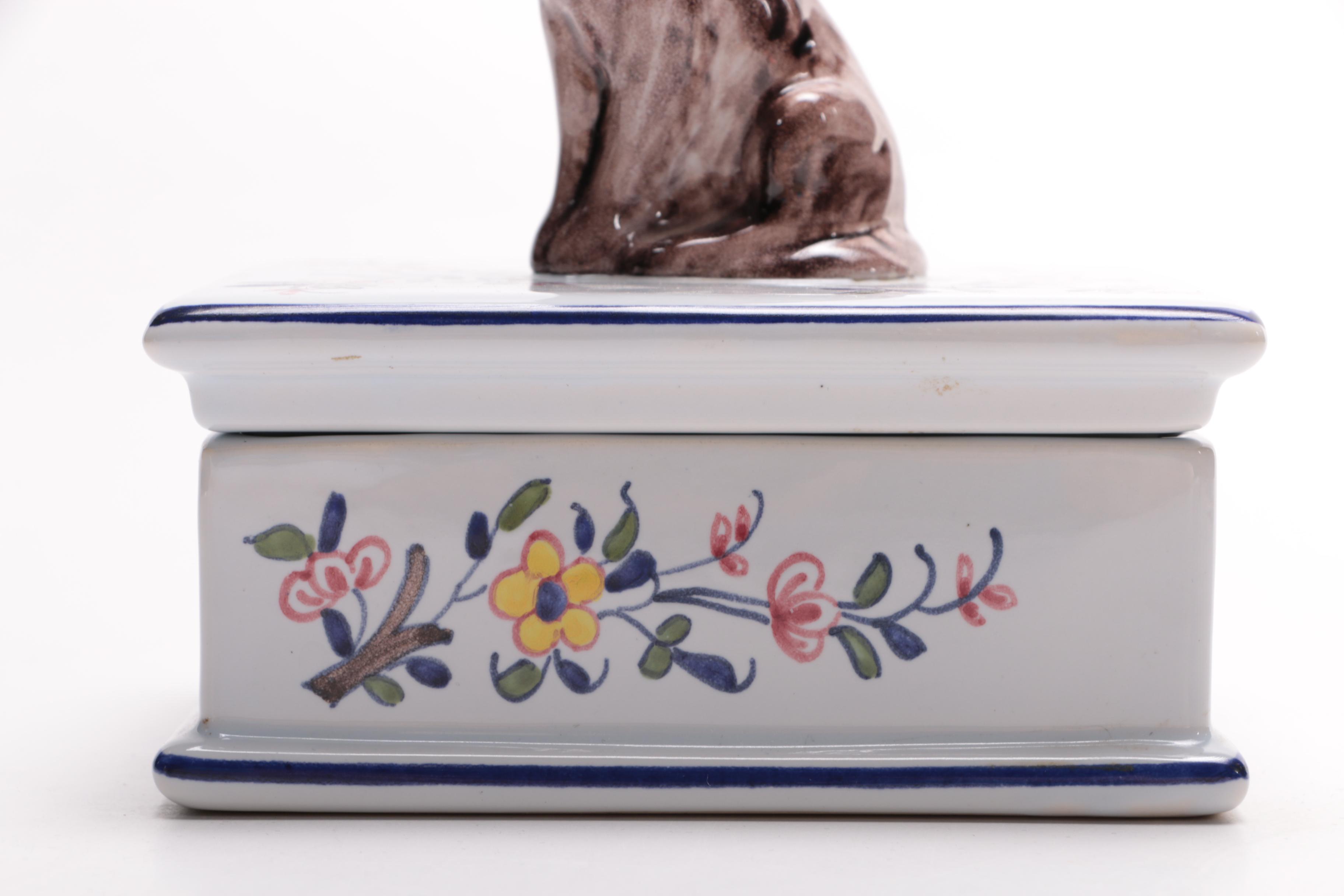 Tiffany & Co. Hand Painted Box