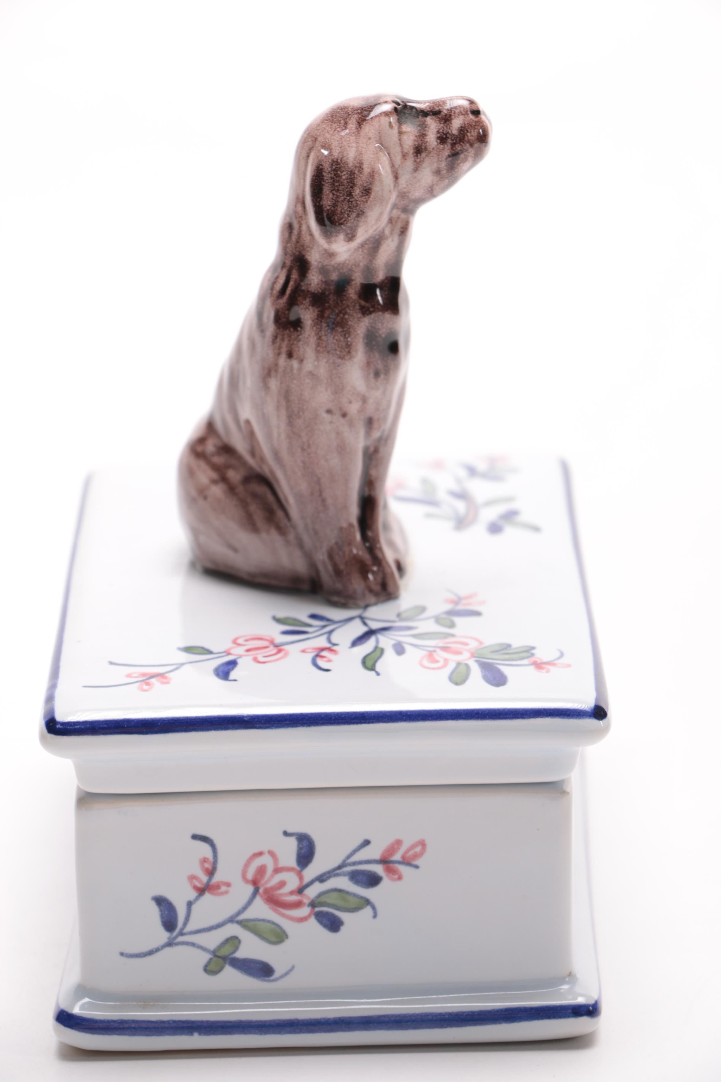 Tiffany & Co. Hand Painted Box